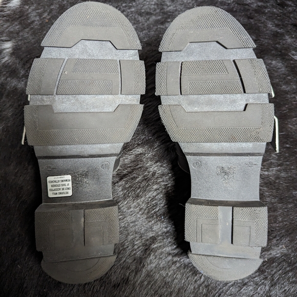 Ganni designer chunky platform sandals (US W9.5) - Picture 6 of 8